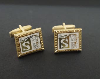 Valentine's gift Birthday Gift|For|Him Mens cuff links Vintage cufflinks for men Personalized cuff links Anniversary Gift|For|Men
