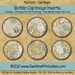 Old Maps Bottle Cap Image Inserts Printable 1 inch round