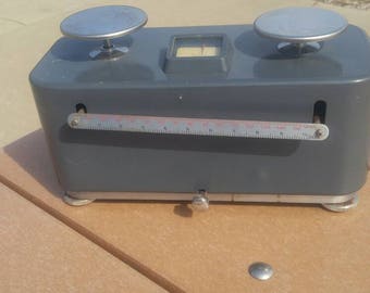 Vintage Apothecary Scale made by Torsion Balance Co. (Clifton, NJ)