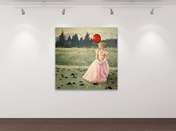 Das Märchen vom Glück 1 - Kunstdruck Gemälde von Stephanie Oncken Das Märchen vom Glück 1 - Kunstdruck Gemälde von Stephanie Oncken