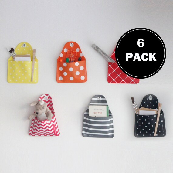 Items similar to Kids organizer toy storage, wall storage pocket, Kids