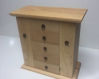 Handmade Maple Jewelry Box