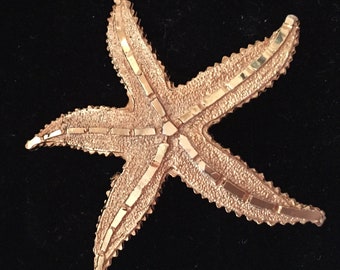 Vintage Starfish Brooch