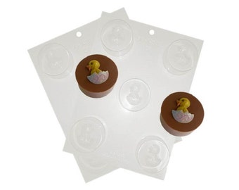 Chicken in Egg Chocolate Sandwich Cookie Molds - Easter - Baking Candy Making Party Supplies