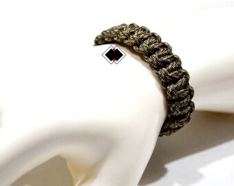 paracord survival bracelet infiltrate camo handmade in USA