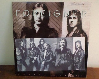 Vintage 1978 Record Foreigner Double Vision Excellent Condition Alternate Cover 15230
