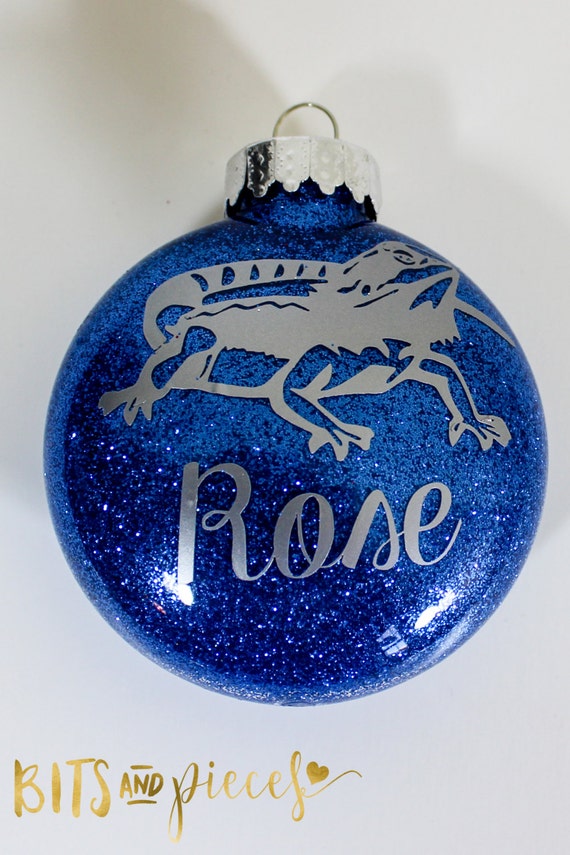 personalized bearded dragon christmas ornament family bearded dragon christmas ornament