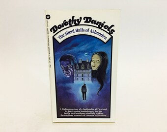 Vintage Gothic Romance Book The Silent Halls of Ashenden by Dorothy Daniels 1973 Paperback