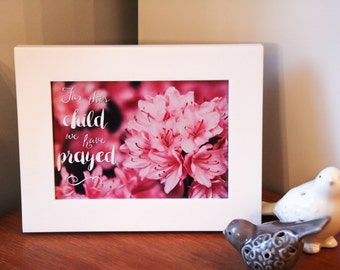 For this Child 5x7 Print