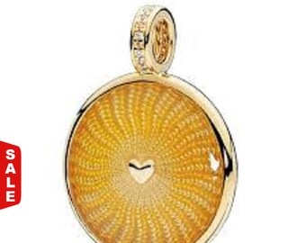 Sale - Authentic Pandora SHINE Rays of Sunshine Pendant Charm #367118EN158
