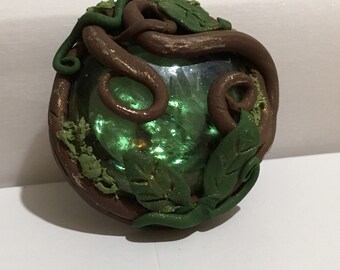 Handmade Faerie Woodland Pond Pendant- fae-Elvish-cosplay-magical
