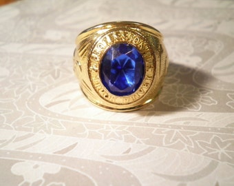1 Goldplated Professional Truck Drivers Ring