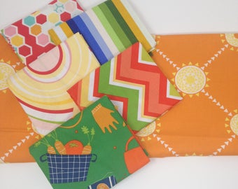 Green Farmgirl Fabric Bundle #1