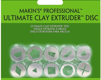 Set "A" Makin's extruder disc adapters, 10 piece