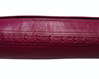 Leather pencil case