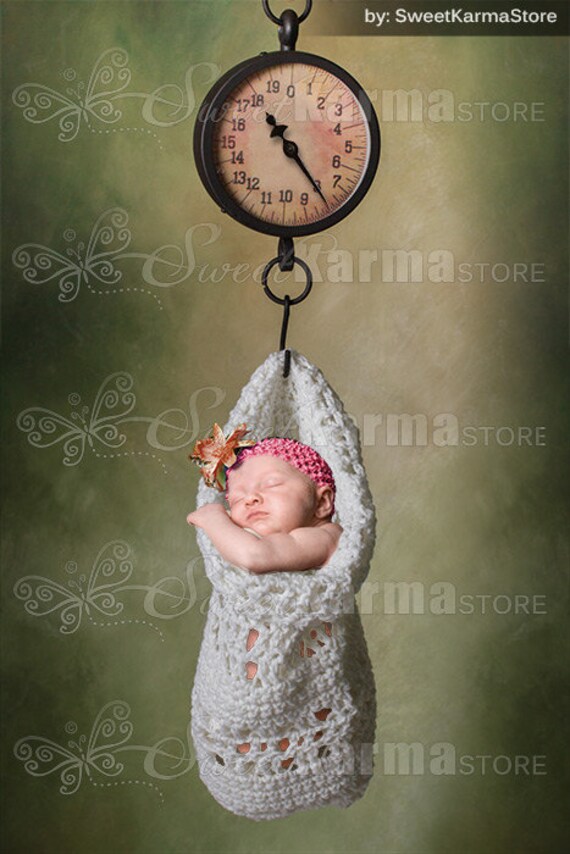 Newborn hanging scale editable weight digital photography Newborn hanging scale editable weight digital photography