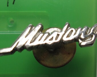 Vintage Ford Mustang metal Lapel Hat Vest Pin Tie Tack