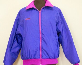 90s Reversible Columbia Jacket Size Small Medium
