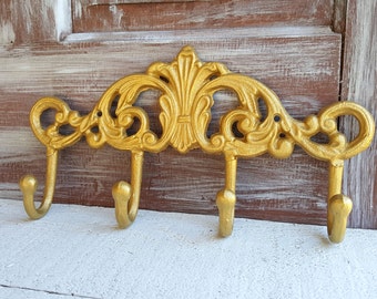 Gold Wall Organizer, Gold Hooks, Coat Rack, Bathroom Towel Hooks, Coat Hooks, Key Holder, Decorative Wall Hooks, Gold Bathroom Towel Holder