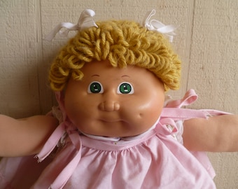 Cabbage Patch Kids Doll 1982 Blond Hair