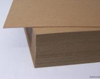 100 - 5 x 7 Chipboard Sheets Pads Cardboard for Photos Crafts Scrapbooking