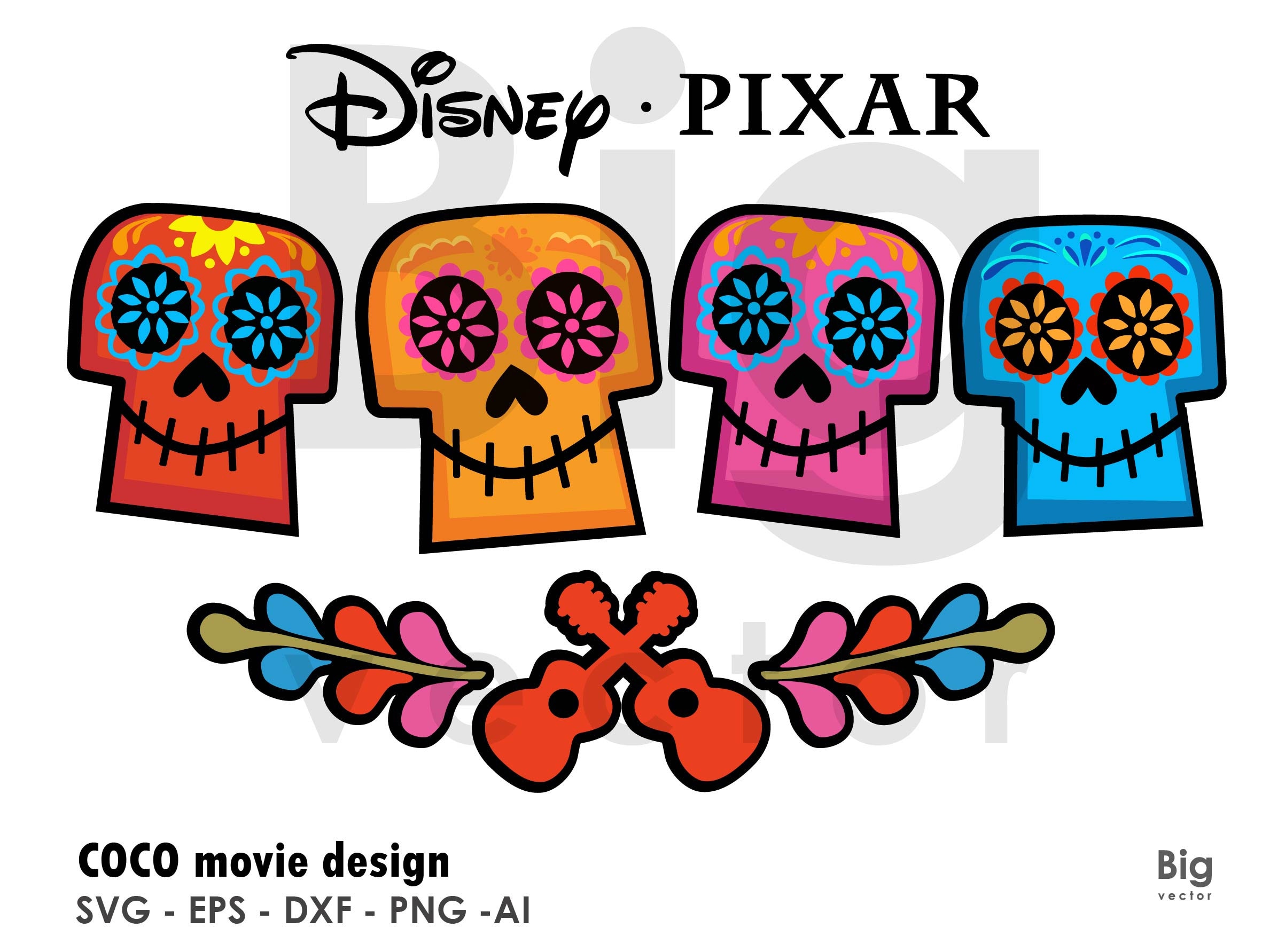 Free Free 344 Disney Coco Svg Free SVG PNG EPS DXF File