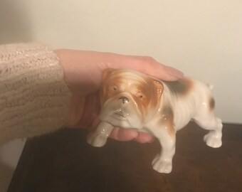 Vintage Bulldog figurine