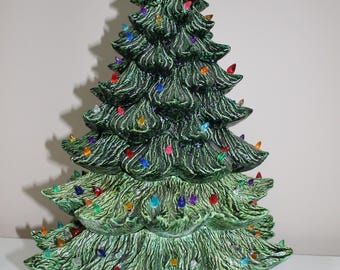 Vintage Ceramic Christmas Tree