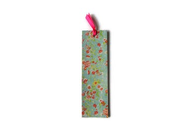 Wooden bookmark - Wood bookmark - Floral bookmark - Flower bookmark - Book lover gift - Unique bookmark - Flower - Flora - Nature bookmark