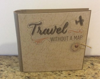 Travel without a Map Notebook w/ pencil