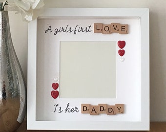 A girls first love is her daddy, daddy to be gift, first Father's Day gift, daddy daughter gift, Father's Day gift, Father daughter gift