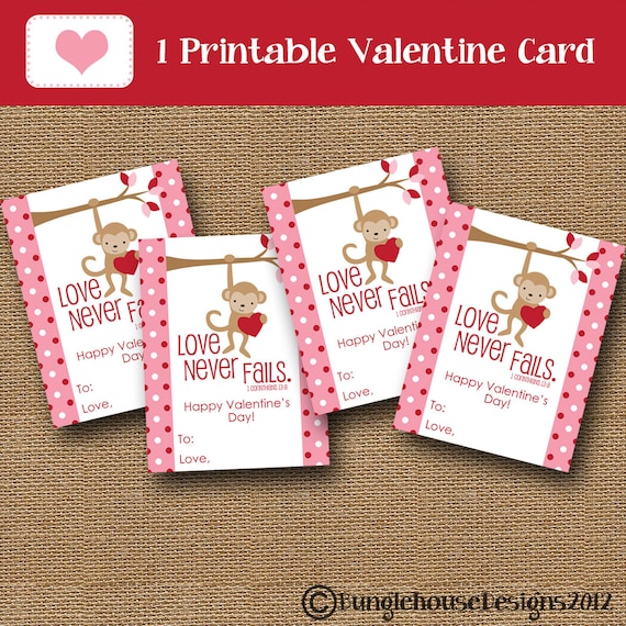 childrens valentines card