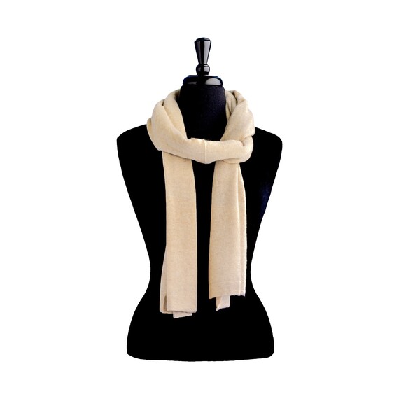 Knitted shawl cashmere shawl pashmina shawl aesthetic clothing vegan clothing knit scarf blanket scarf nepal natural wool gift for women KN