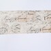 Design Washi tape Stamp vintage beige masking tape