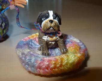 BULLDOG Puppy for your Barbie or 12-inch doll
