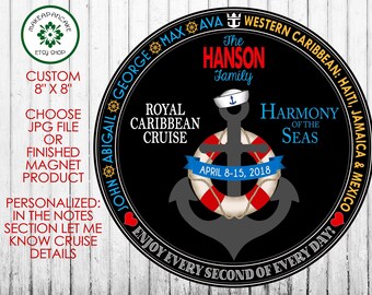 Cruise door magnets | Etsy