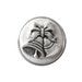 White and Silver Christmas Holiday Bells Snap Charm Fits 18-20mm Ginger Snaps, Noosa, Magnolia & Vine, Others