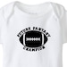 Future Fantasy Football Champion Baby Bodysuit // Football