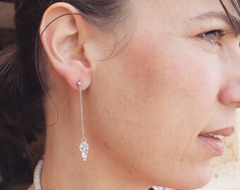 Drop Earrings , silver Dangle earrings