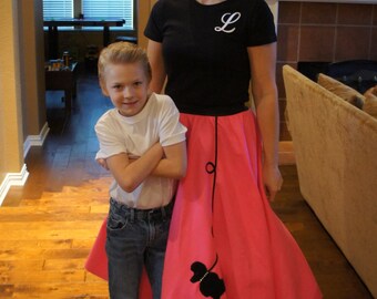 Adult - 50's Poodle Skirt