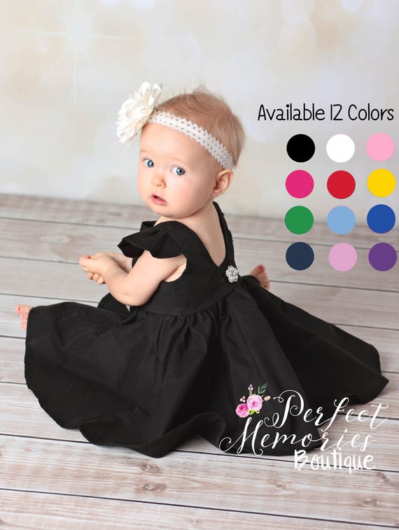 Black dress outfits with veiled babies