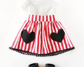 Heart Pocket Outfit - Dress Up Outfit