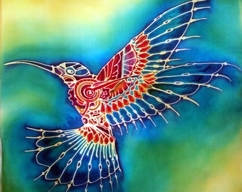 Jewel - Silkpainting