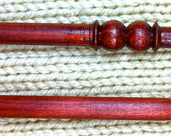 US # 6 X 14" Single Point Redheart Knitting Needles