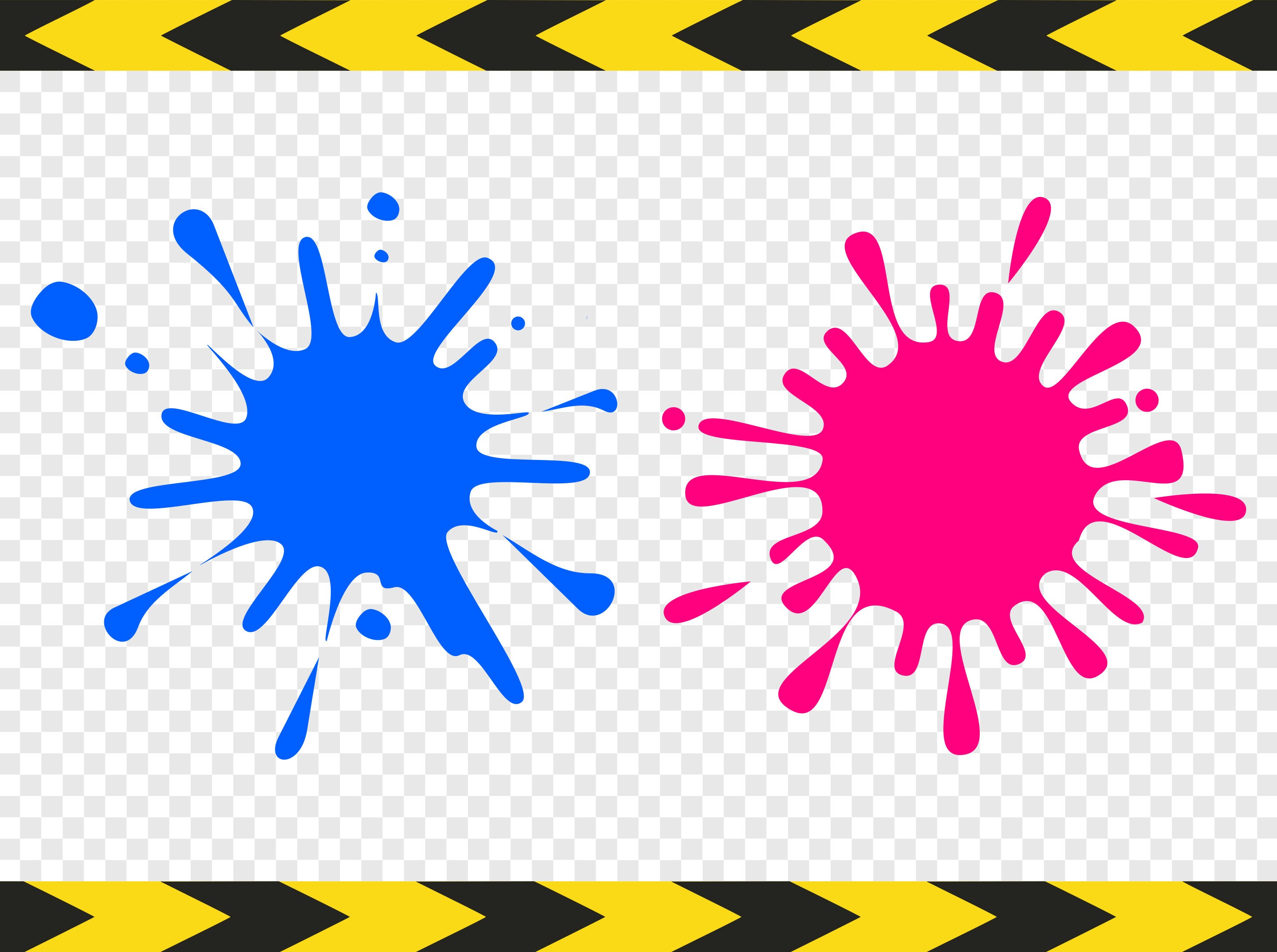 Download Paint splatter Splash SVG Clipart Silhouette cut files Cricut