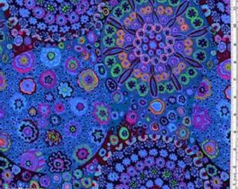 Kaffe Fassett -Blue Millefiore - GP92 - Phillip Jacobs for Rowan - CT120210 Designer - Modern - 100 Percent