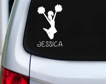 Cheerleader Vinyl Decal