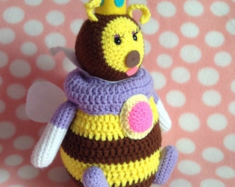 Large Honey Queen Amigurumi Plush
