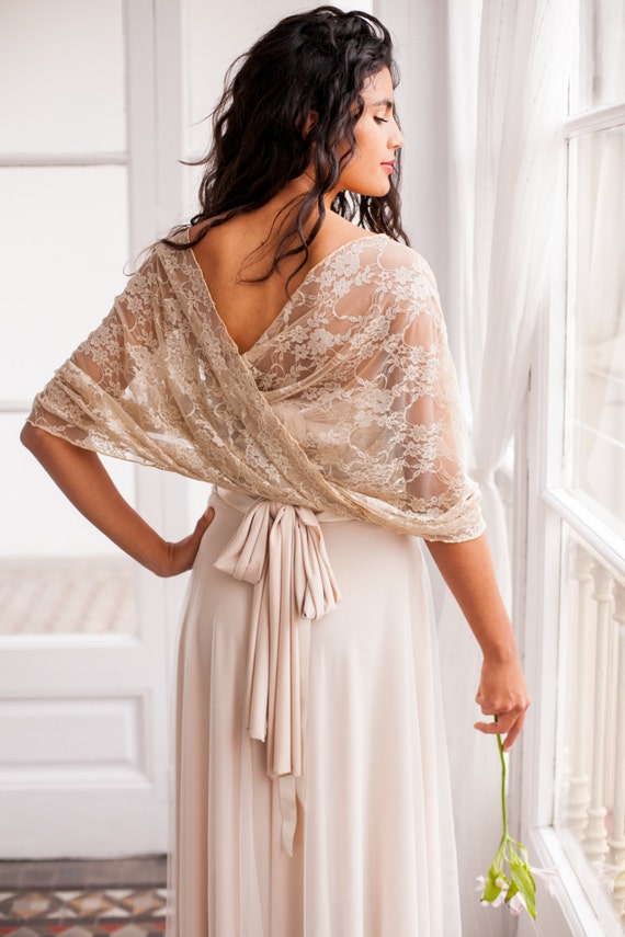 Wedding shawl wedding lace shawl wedding cover up lace