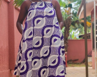 African Print Day Dress by GoWoman